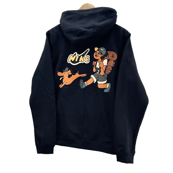 Nike + Future Movement Hoodie Men's Small Black DX6530-010 Hiking Sweatshirt - Picture 1 of 9